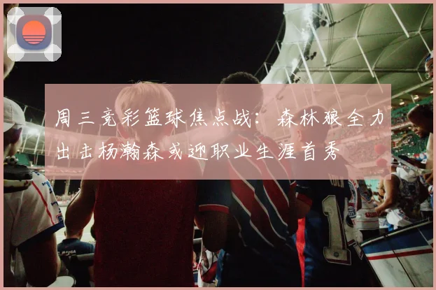 周三竞彩篮球焦点战：森林狼全力出击杨瀚森或迎职业生涯首秀